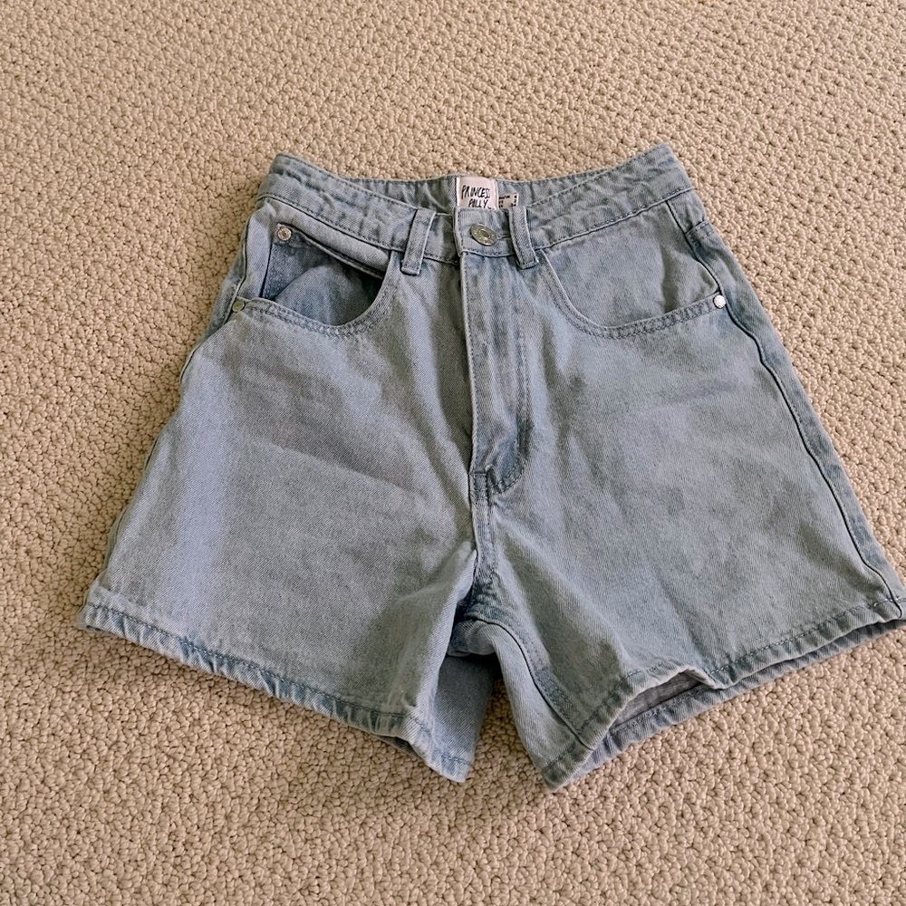Princess Polly Jean Mom shorts